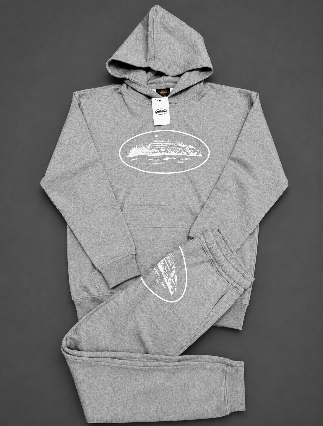 Replica Grey Corteiz Tracksuit (Pre-order)