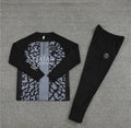 Replica Grey and Black PSG Tracksuit (Pre-order)