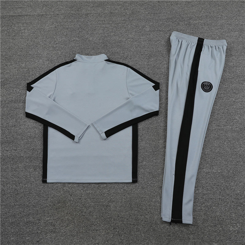 Replica Grey and Black PSG Tracksuit (Pre-order)